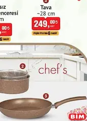 CHEF'S TAVA 28 CM CHEF'S TAVA 28 CM